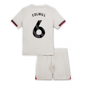 Baby Fußballbekleidung Chelsea Levi Colwill #6 Auswärtstrikot 2025-26 Kurzarm (+ kurze hosen)